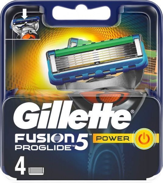 Сменный картридж Gillette Fusion 5 Proglide Power 4 шт.