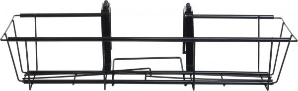 Держатель прямоугольный 20 / 14x61 / 57 см черный металл HY16-06