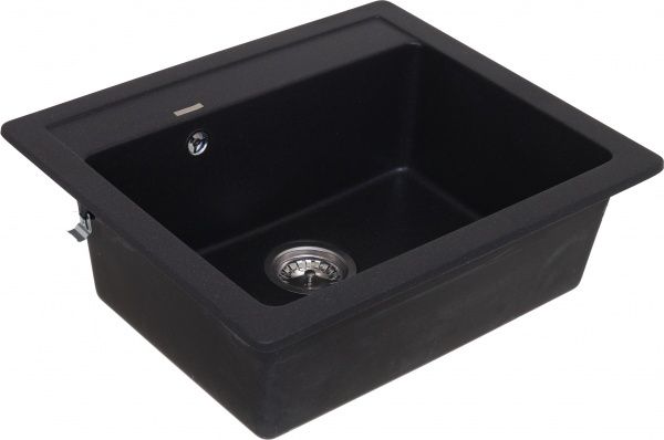 Мойка Water House Galaxy GMP 01.60 black + средство по уходу за мойкой 30 мл 