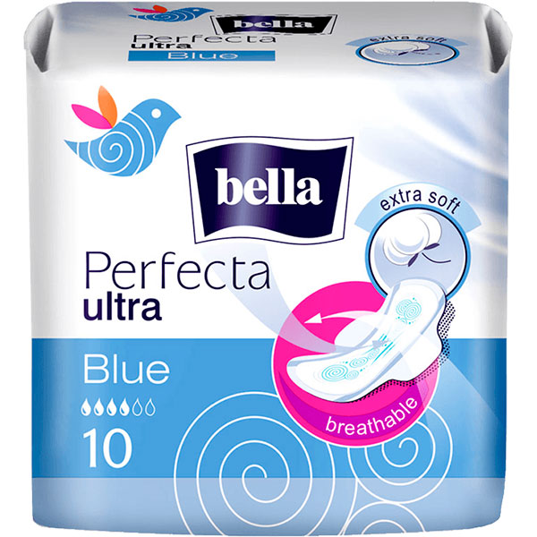 Прокладки гигиенические Bella Perfecta Ultra Blue normal 10 шт.
