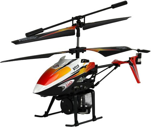Гелікоптер на ІЧ-керуванні WL Toys Spray 3-к мікро водяна гармата помаранчевий WL-V319o