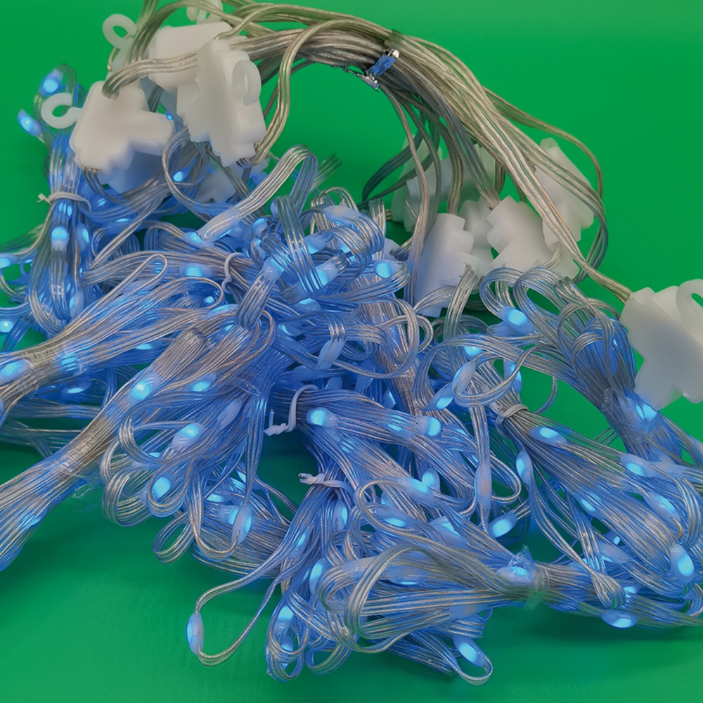 Гирлянда светодиодная Eurolamp 10 Вт белый LED-GL-3x3/RGB(C)