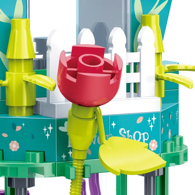 Конструктор BanBao Цветочный магазин Mini High-Street Series ET808