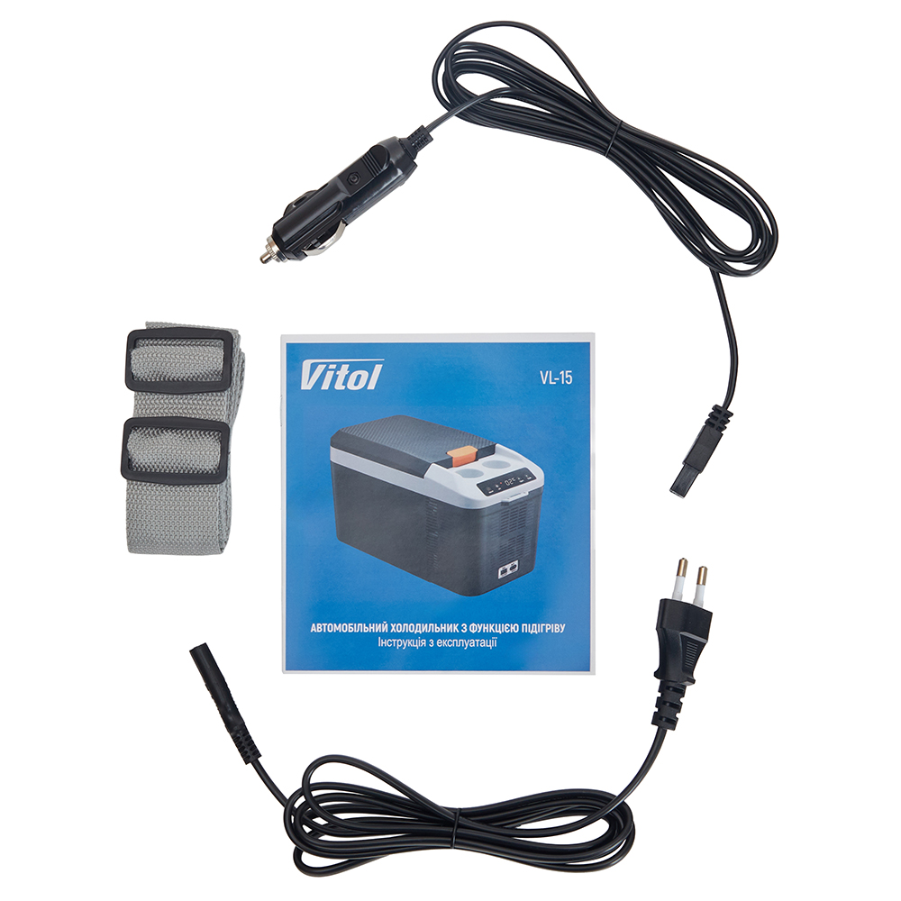 Автохолодильник термоэлектрический VL-15 Vitol 15 л