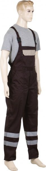 Напівкомбінезон робочий Торнадо Дакар (3-4) р. 60-62 коричневий з бежевим