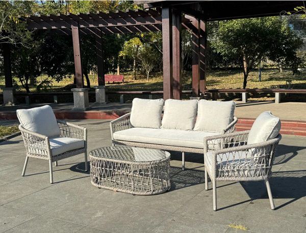 Комплект мебели Bella Vita из искусственного ротанга Санта светло-бежевый