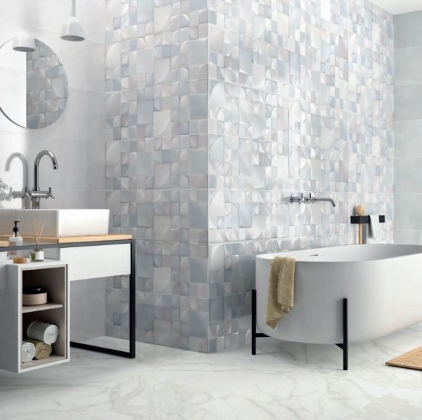 Плитка STN CERAMICA ABRIL MU COLD BR 33,3x90 