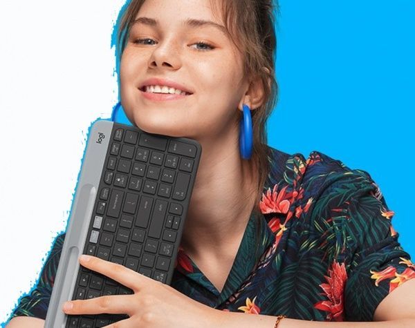 Клавіатура Logitech K580 Slim Multi-Device Wireless Graphite (920-009275) grey 