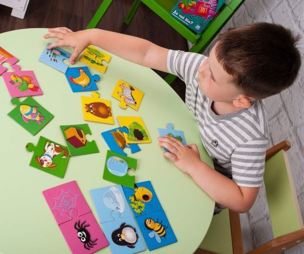 Развивающая игра Vladi Toys Где чей домик? VT1804-30