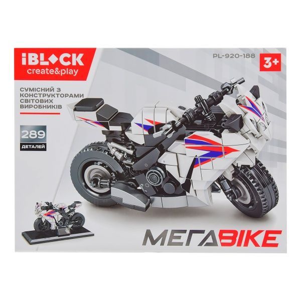 Конструктор Iblock МЕГАBIKE PL-920-188