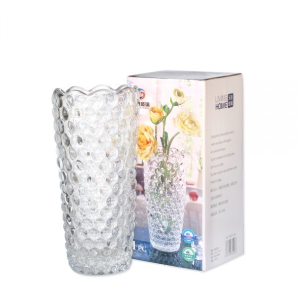 Ваза скляна Crystal Nancy 20 см YIWU