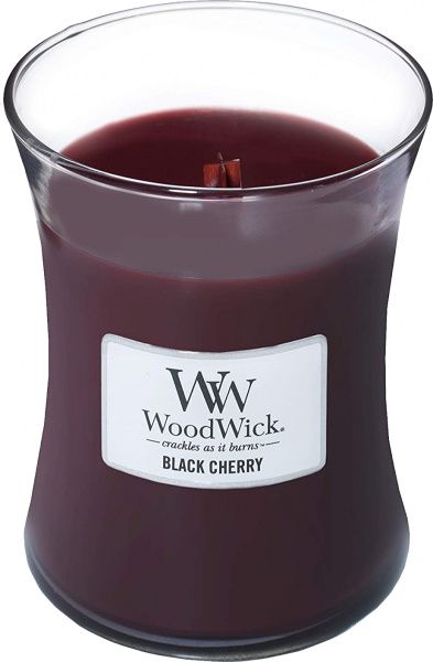 Свеча ароматическая Woodwick Medium Black Cherry 275 г 