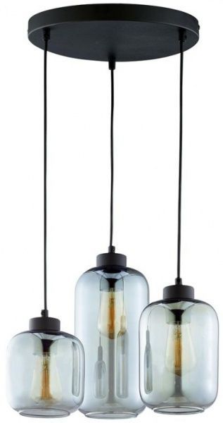 Подвес TK Lighting Marco 3x60 Вт E27 графит 3185 
