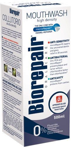 Ополаскиватель для полости рта Biorepair Профессиональное восстановление и защита 500 мл