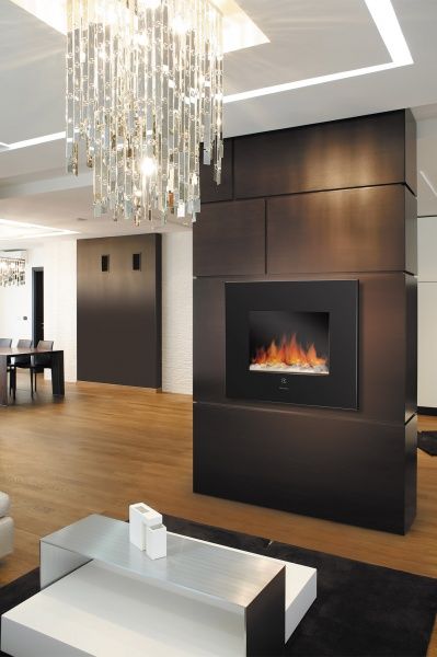 Камін електричний Electrolux EFP/W-1100ULS чорний (НС-1052292)