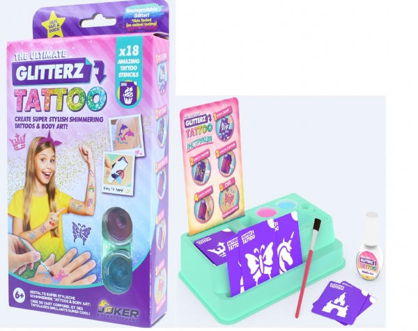 Набір для творчості Joker GLITTERZ TATTOO серія A 32101A