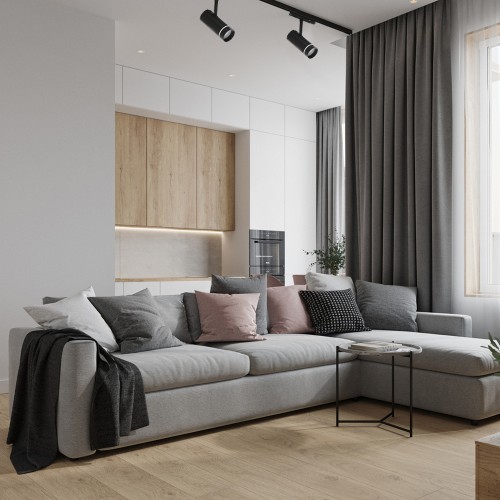 Магнітний трековий світильник 10 Вт 4000 К чорний Feron MGN304 10W 