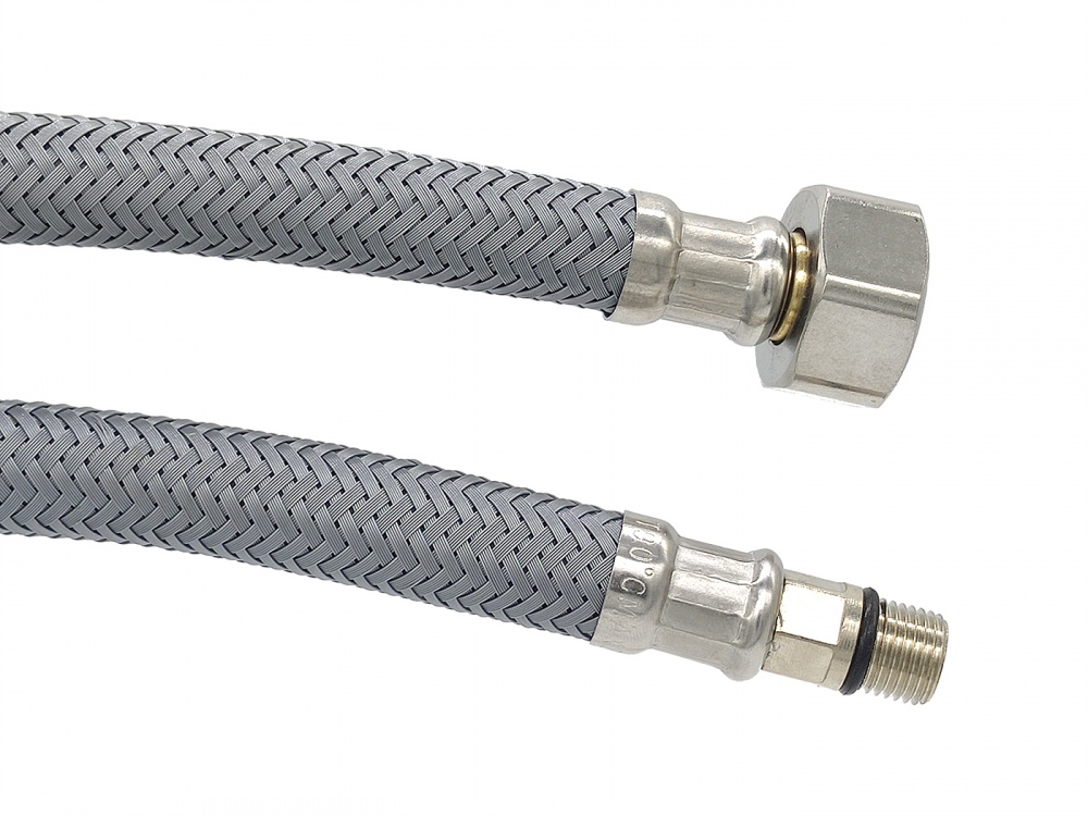 Шланг Water House Neylon WH М10x1/2 0,5 м подводка короткая