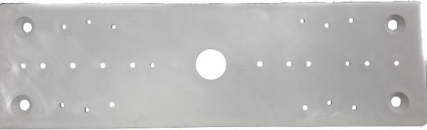 Планка монтажная для смесителей белая