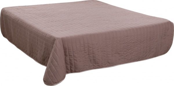 Покривало Білтекc Stripe chocolate стьожка 215x240 см шоколадний 