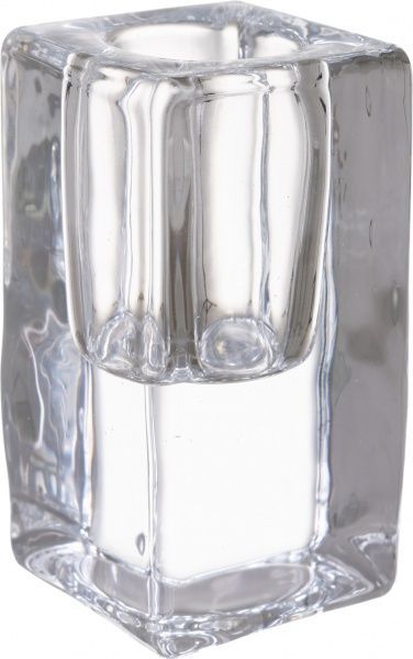 Свічник прозорий 4х4х8 см