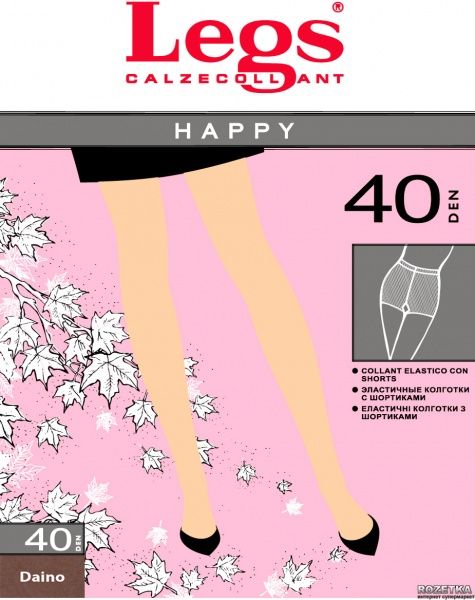 Колготки женские Legs Happy 102 р. 3 коричневый 