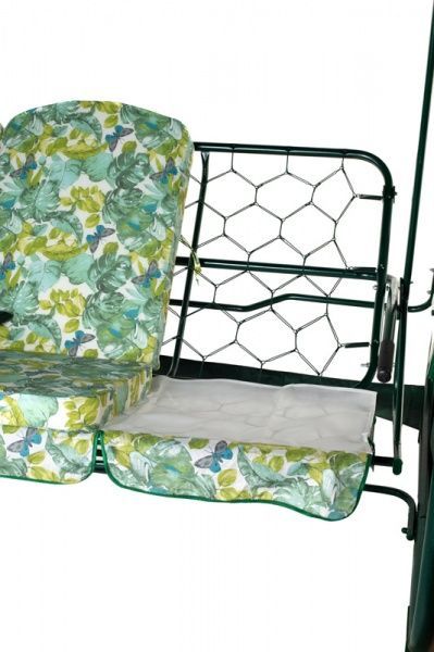 Гойдалка з навісом OLSA Турин Преміум зелений 