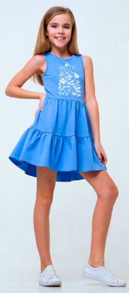 Сарафан Smil 120248 р.104 блакитний 