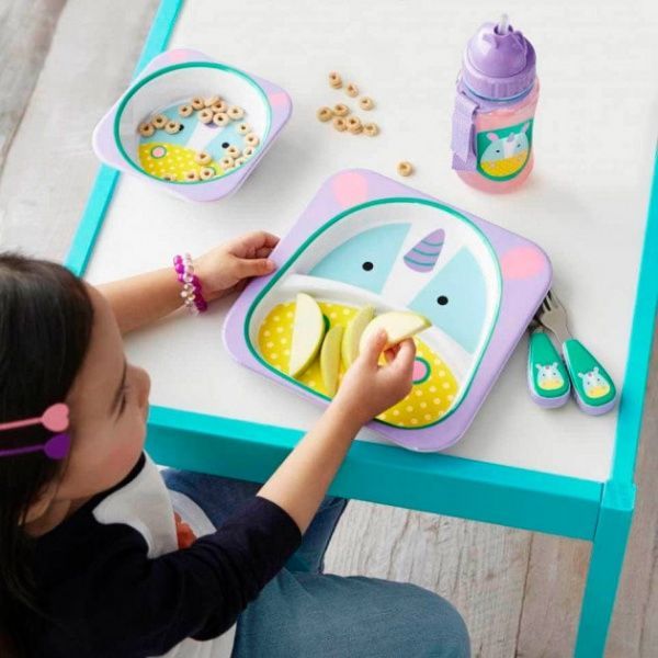 Поильник Skip Hop с трубочкой 350 мл единорог (252332)