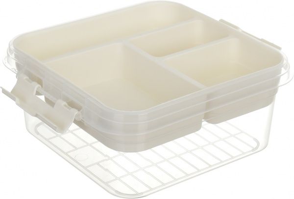 Органайзер Fashion для косметики 25*26*11 см білий