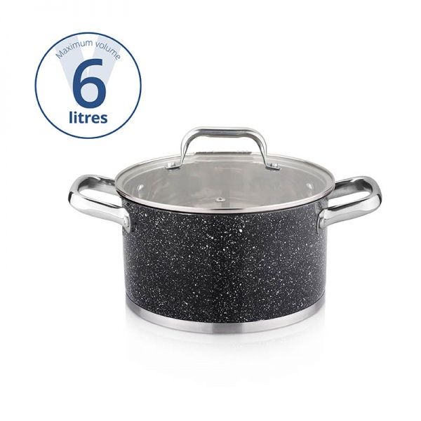 Каструля з кришкою 6 л 5594AU Aurora