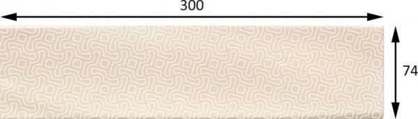 Плитка Cifre Decor Opal Ivory 7,5x30 