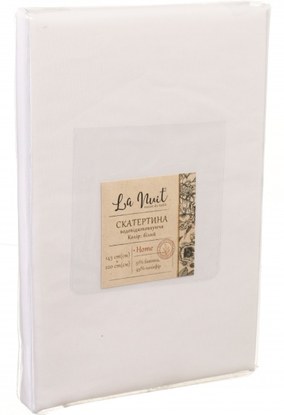 Скатерть 220x145 см белый La Nuit 