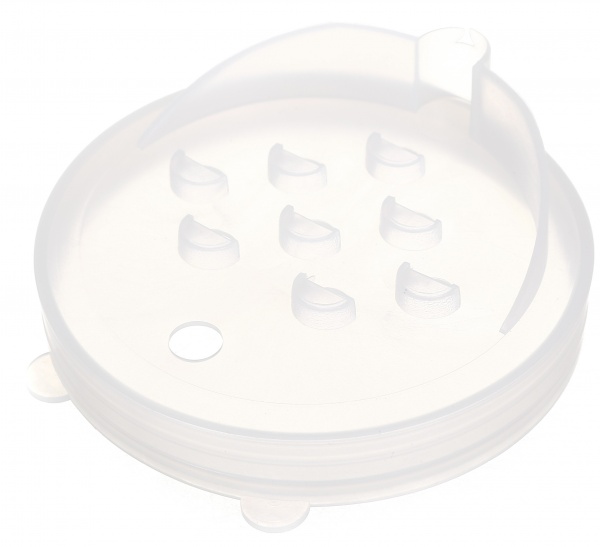 Кришка для банки пластикова для зливу 