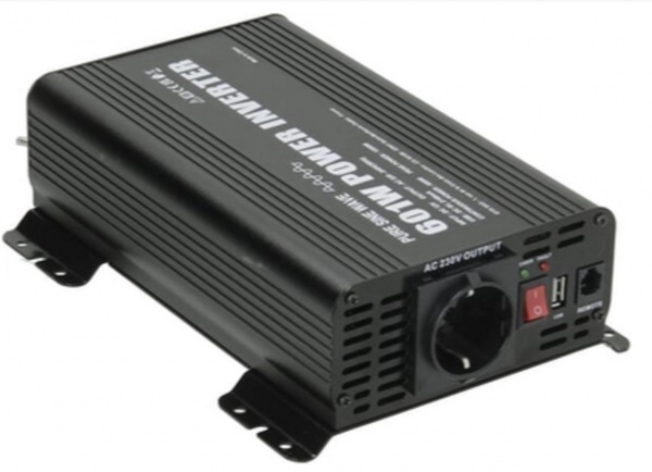 Инвертор GYS PSW 601W -12V- ПУЛЬТ ON/OFF 17915