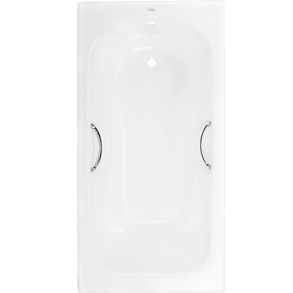 Ванна чугунная EGO Ельзе 170х75 с ручками и ножками