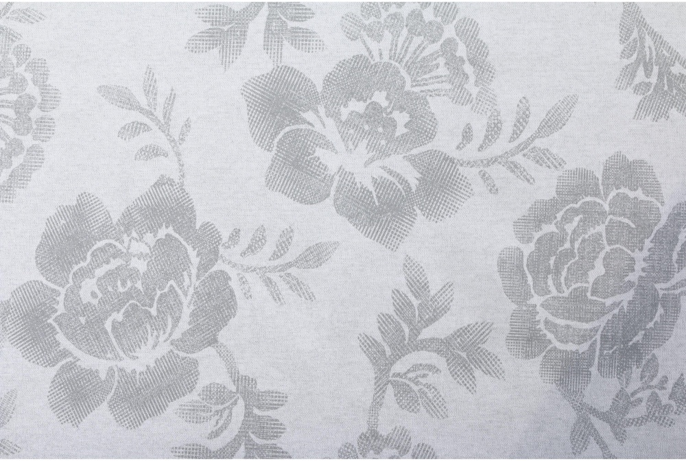 Клеенка на стол UP! (Underprice) на подкладке 1,37м белый с принтом PW195-R1393-1-2