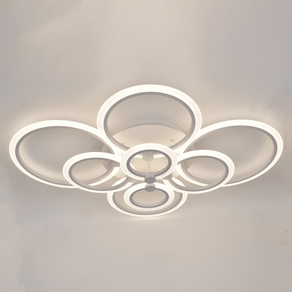 Люстра светодиодная Hopfen AQUILA 160 Вт LED-модуль белый