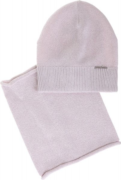 Комплект шапка + снуд Pompona для дівчаток р.52-54 рожевий 20 Z P 51 k 