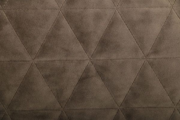 Подушка декоративна Velvet Ромби 45x45 см шоколадний La Nuit 