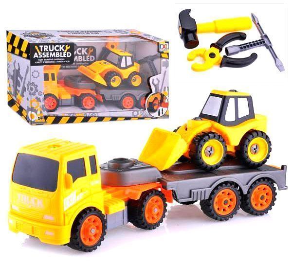 Конструктор Can Xin Long ТРЕЙЛЕР та БУЛЬДОЗЕР