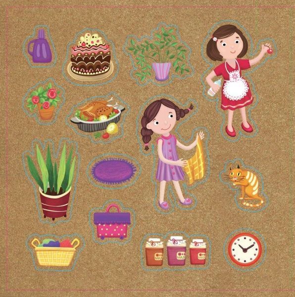 Наліпка «Пригоди в наліпках: Затишна оселя» 978-966-74-7897-1