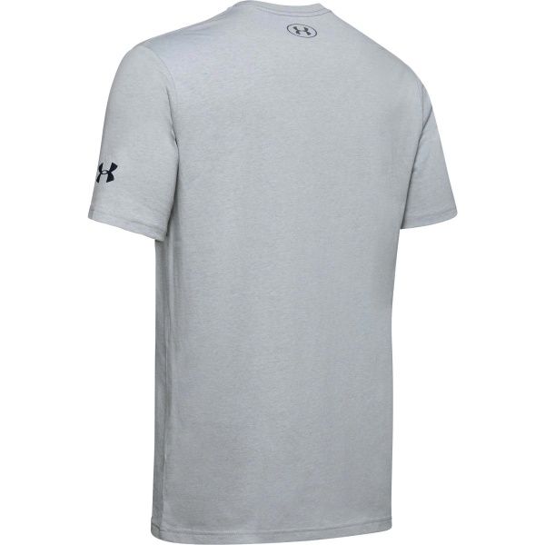 Футболка Under Armour BASELINE TEE QRTLY MANTRA 1351297-011 S серый