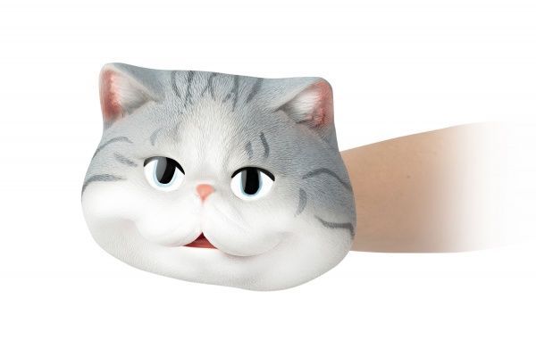 Игрушка-рукавичка Same Toy Кот серый X336UT