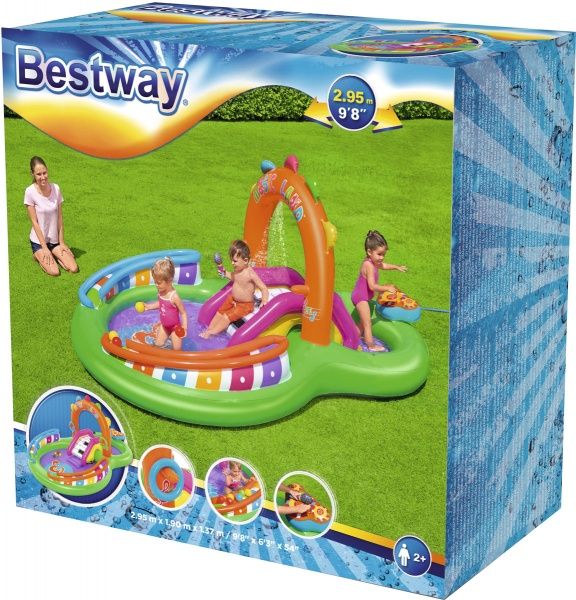 Бассейн надувной Bestway Sing 'n Splash 295х190х137 см
