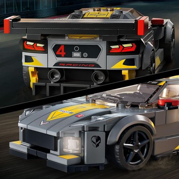 Конструктор LEGO Speed Champions Chevrolet Corvette C8.R Race Car and 1968 Chevrolet Corvette 76903