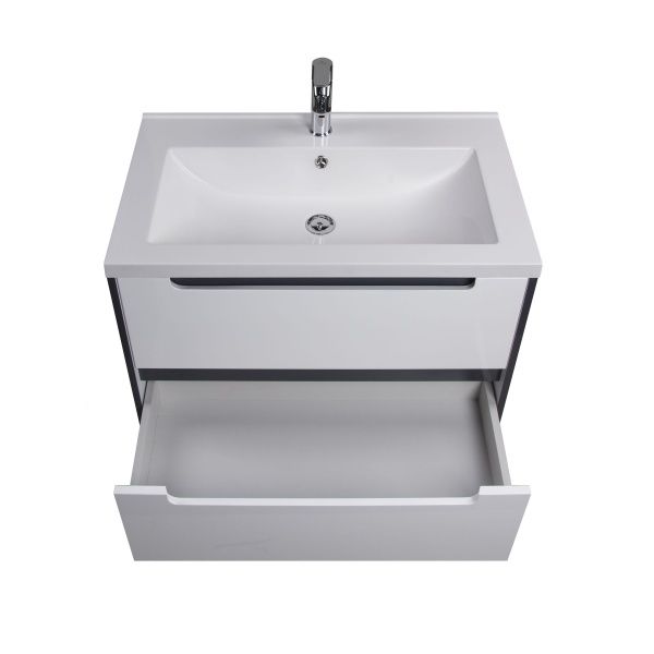 Тумба підвісна Мойдодир Paula 70 з умивальником Cosmopolitan 70