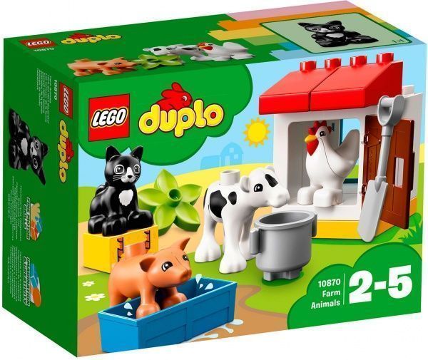 Конструктор LEGO Duplo Тварини на фермі 10870