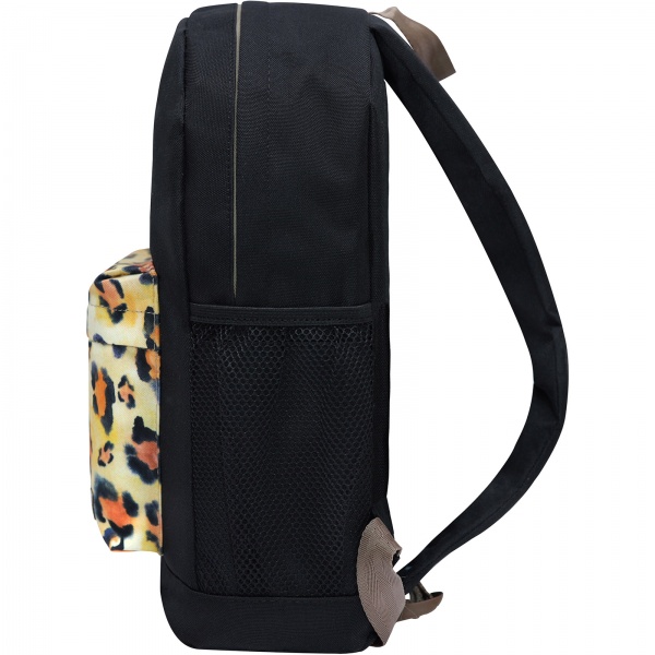 Рюкзак молодежный Bagland Леопард 17 л черный суб.1116 (533662)