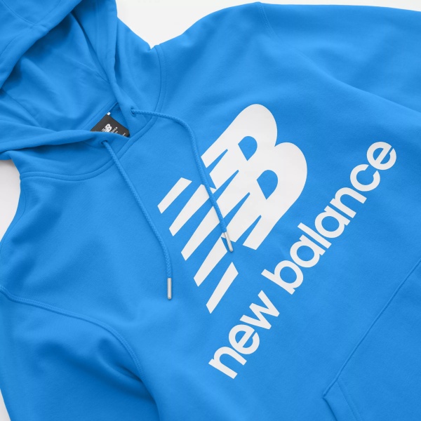 Джемпер New Balance Essentials Stacked Logo MT03558SBU р. M голубой